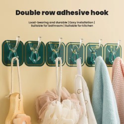 Hook Wall Hanger Self Adhesive - 10 PC